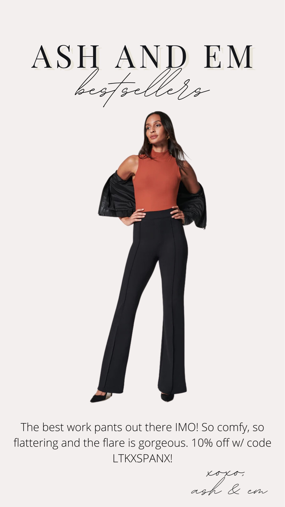 Spanx flare pants on sale - sale alert - use code LTKXSPANX 

#LTKsalealert #LTKstyletip #LTKFind