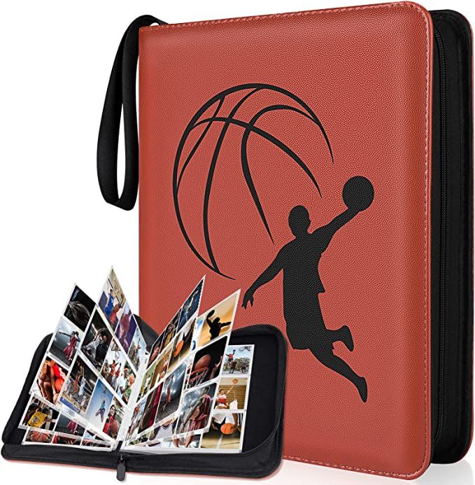 720 Pockets Basketball Card Binder with Sleeves Trading Card Binder for Basketball Cards, Soccer ... | Amazon (US)