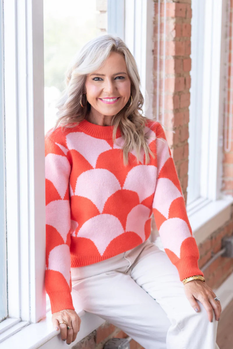 Marlo Sweater- Orange | Avara