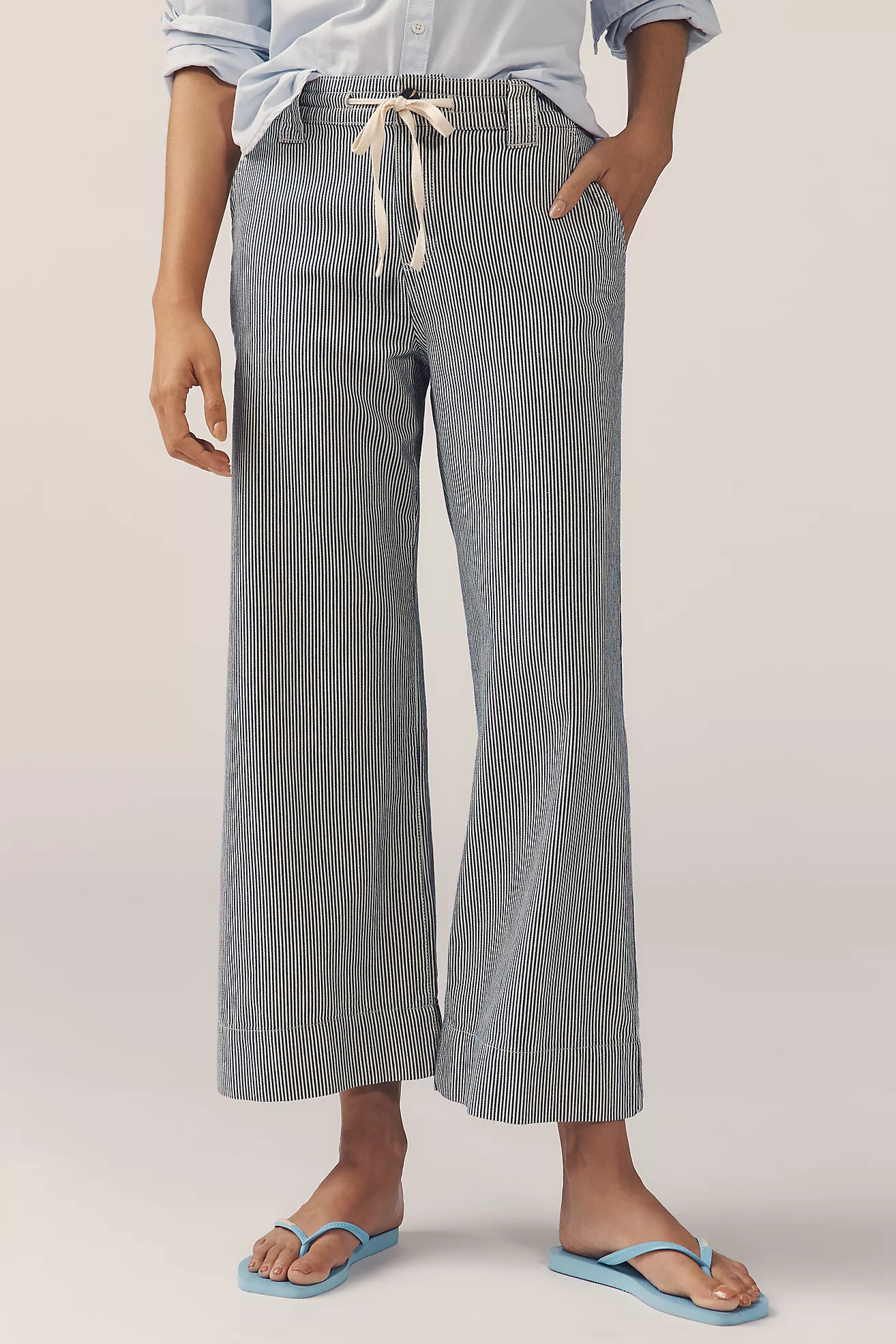 Sanctuary Lily Crop Drawstring Pants | Anthropologie (US)