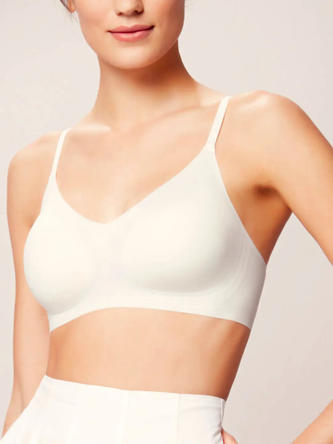 Wireless Soft Stay-Put Bra - Comfortable Full Coverage Support | Nuage