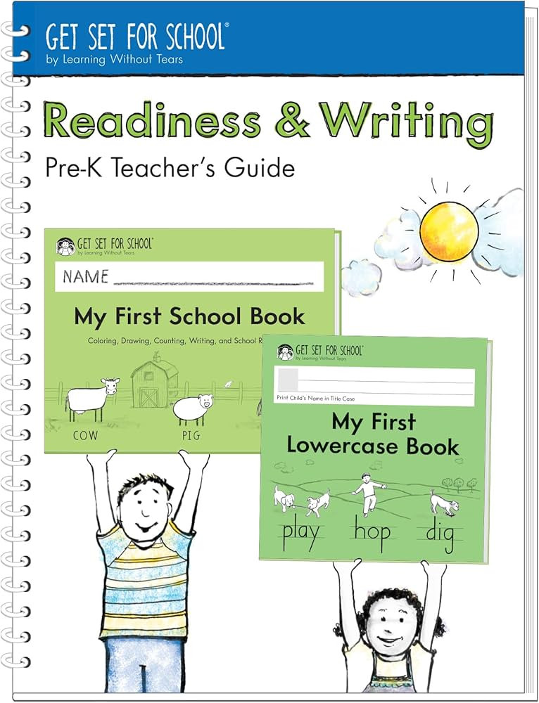 Learning Without Tears Readiness & Writing, Age 3+, Preschool, Handwriting Practice, Writing Book... | Amazon (US)