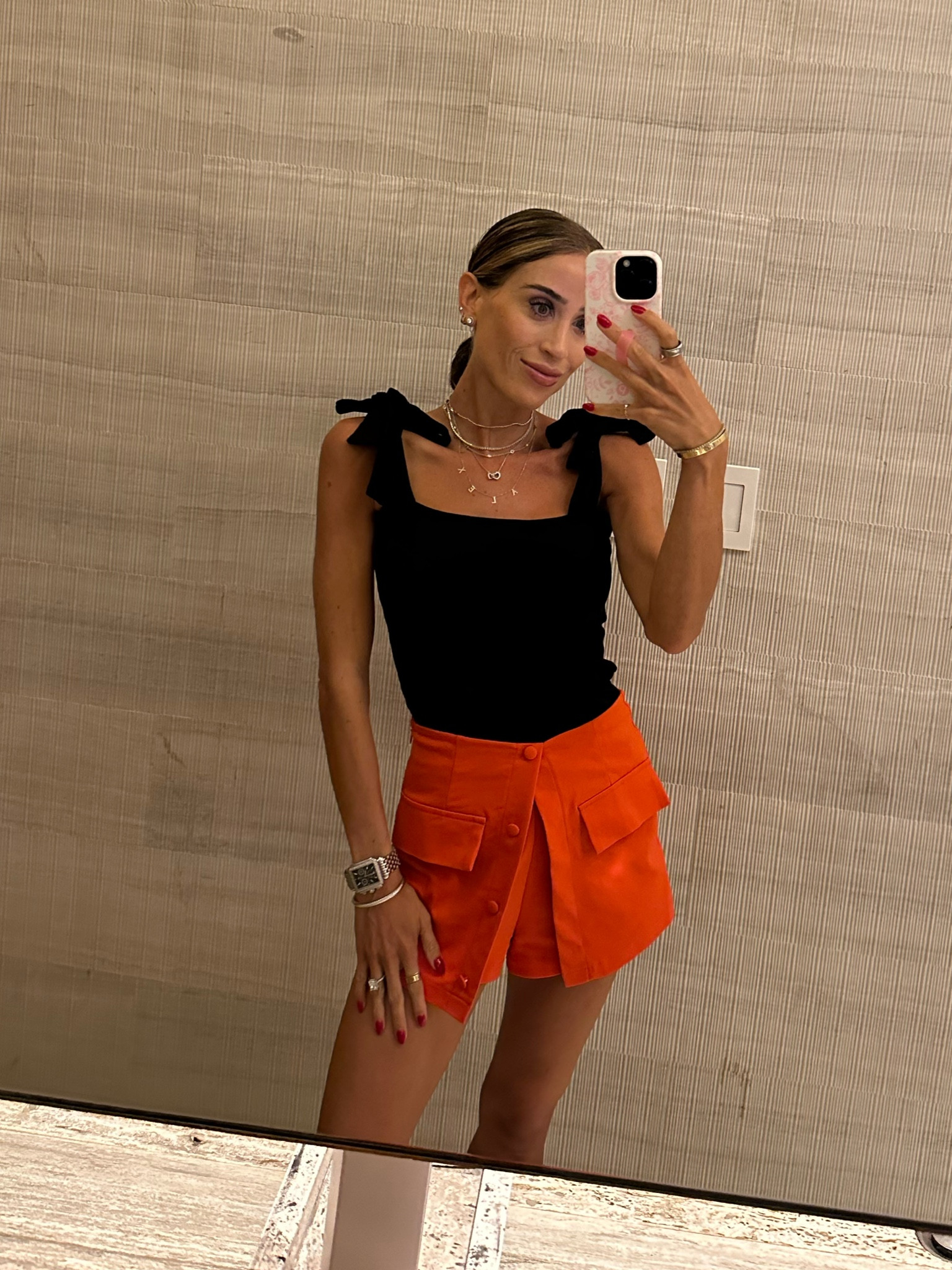 red stretchy skirt size xs black bodysuit size xs Amazon 
 Vacation outfit 

#LTKFindsUnder100 #LTKFindsUnder50