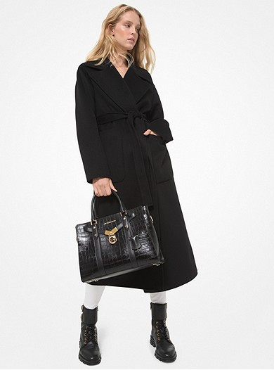 Double Face Wool Blend Robe Coat | Michael Kors (UK)