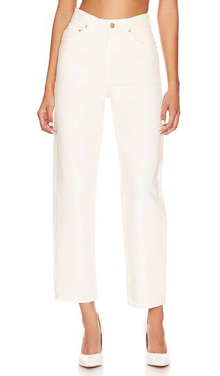 SNACKS! High Waisted Double Stack Ankle in Grab-n-go Natural | Revolve Clothing (Global)