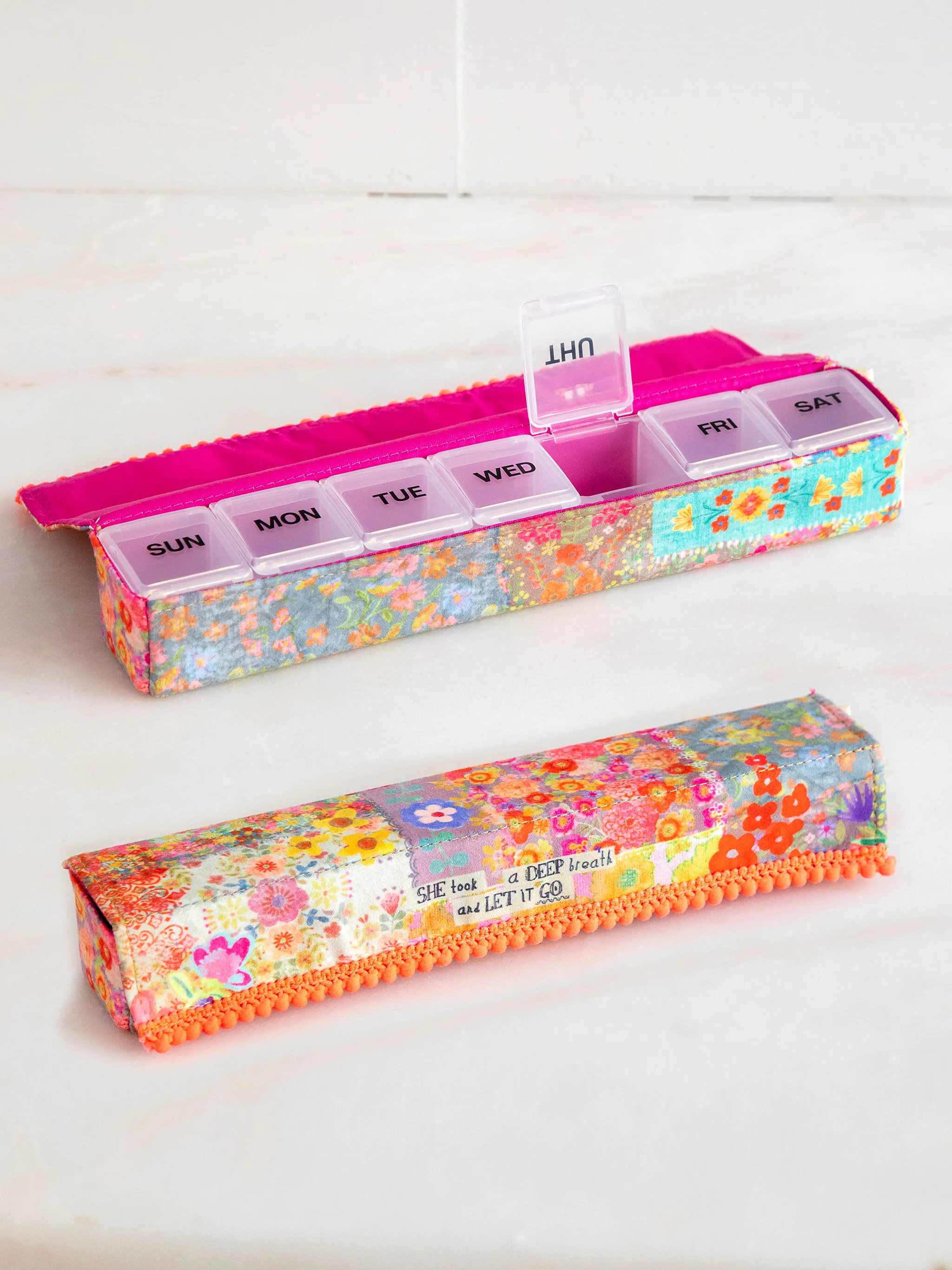 Weekly Pill Pouch Organizer - Deep Breath | Natural Life