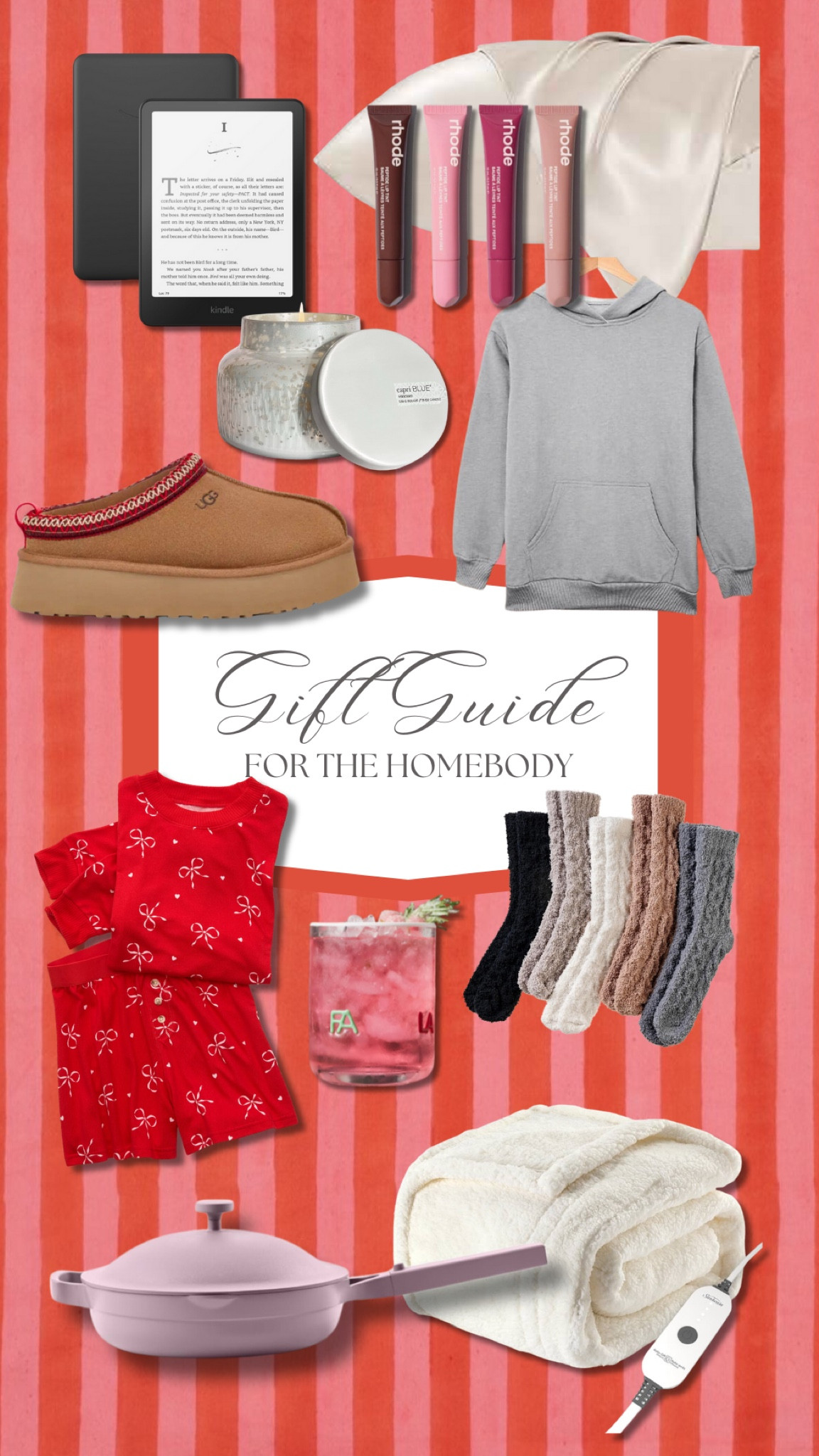 Holiday gift guide for the homebody 

Pajamas | Uggs | gift guide | holiday | gifts | cozy | 

#LTKGiftGuide #LTKFindsUnder100 #LTKHoliday