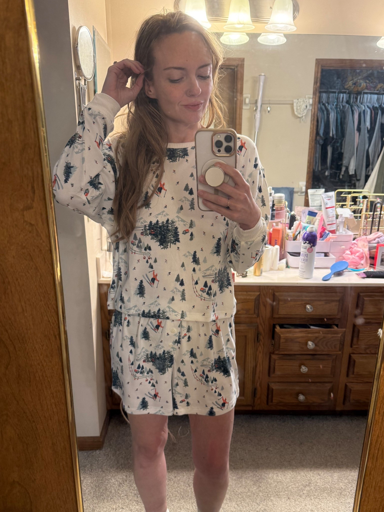 THE softest and coziest pajamas that ever did exist!!! Holiday pajamas are my weakness. These do run big. I’m 5’5 wearing a small. 

#LTKHoliday #LTKselfcare #LTKmomlife