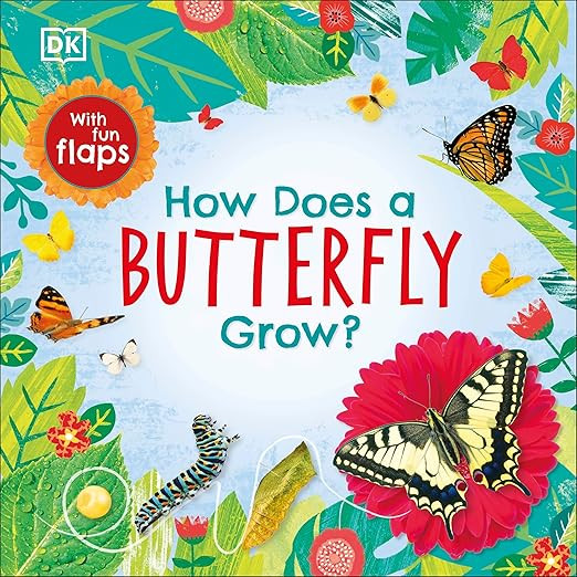 How Does a Butterfly Grow? (Life Cycle Board Books)     Board book – Lift the flap, January 8, ... | Amazon (US)