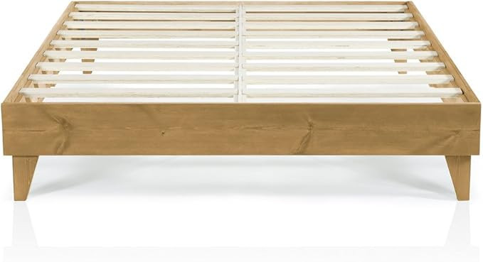 Cardinal & Crest Wood Bed Frame - Made with 100% New Zealand Pine - Solid Mattress Platform Found... | Amazon (US)