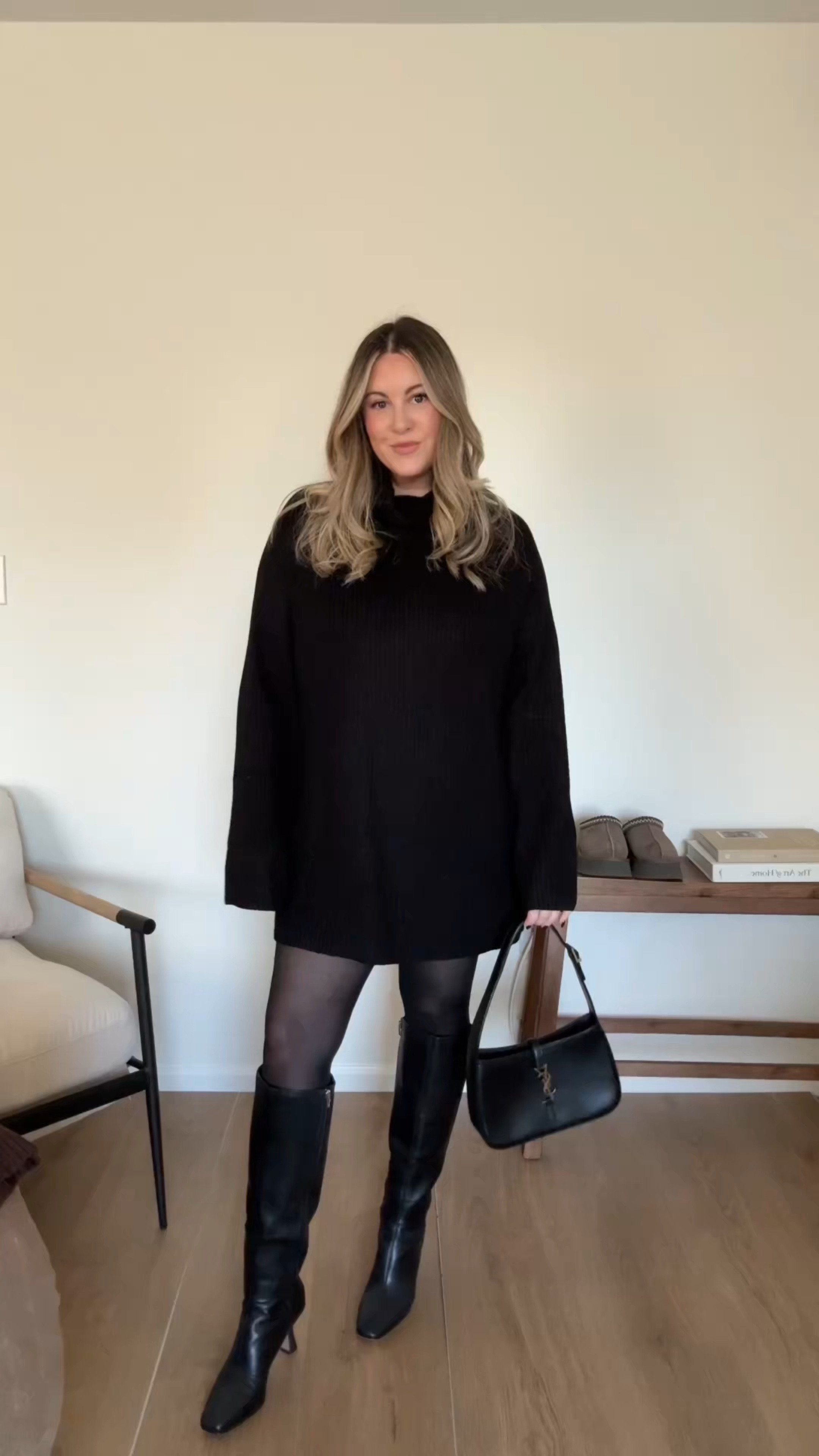 5 Amazon sweaters worth the hype! 1️⃣ S (wearing it as a minidress, very long and oversized so make sure to size down! I’m 5’6”)  2️⃣ M sweater and skirt 3️⃣ M (could’ve done a small) 29L in jeans 4️⃣ S (same sweater as look 1!) 29L in jeans 5️⃣ L sweater, 30 faux leather pants (sized up)

#LTKFindsUnder100 #LTKHoliday #LTKSeasonal