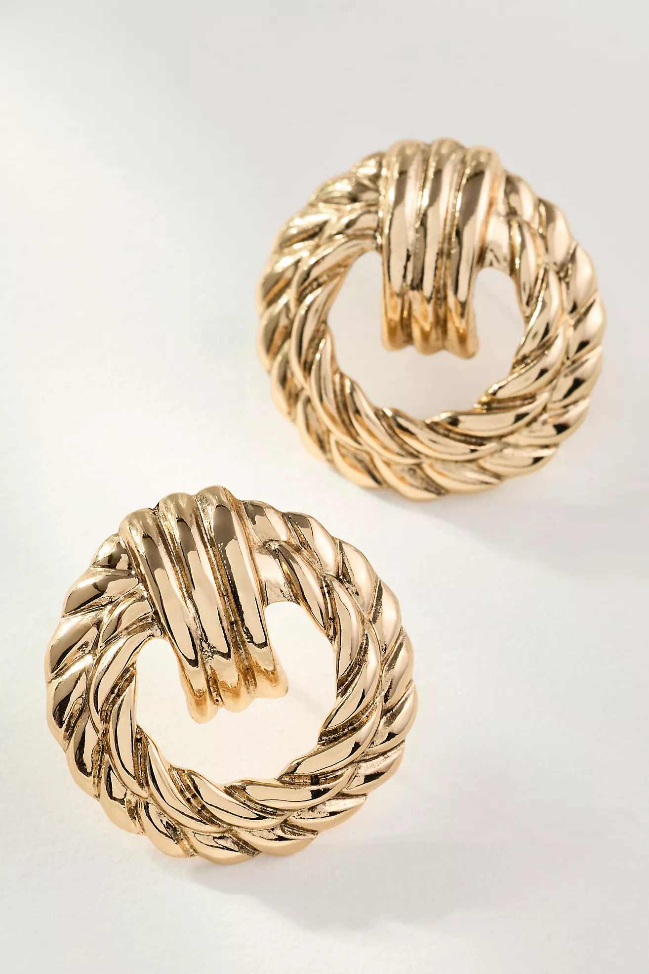 Round Twist Post Earrings | Anthropologie (US)