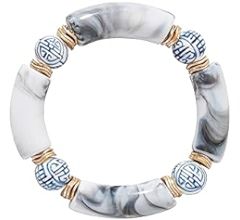 Amazon Bracelet, Blue And white Bracelet, Chinoiserie Bracelet, Amazon OOTD, Amazon Prime, Coastal | Amazon (US)