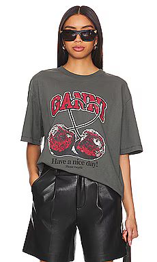 Cherry T-Shirt
                    
                    Ganni | Revolve Clothing (Global)