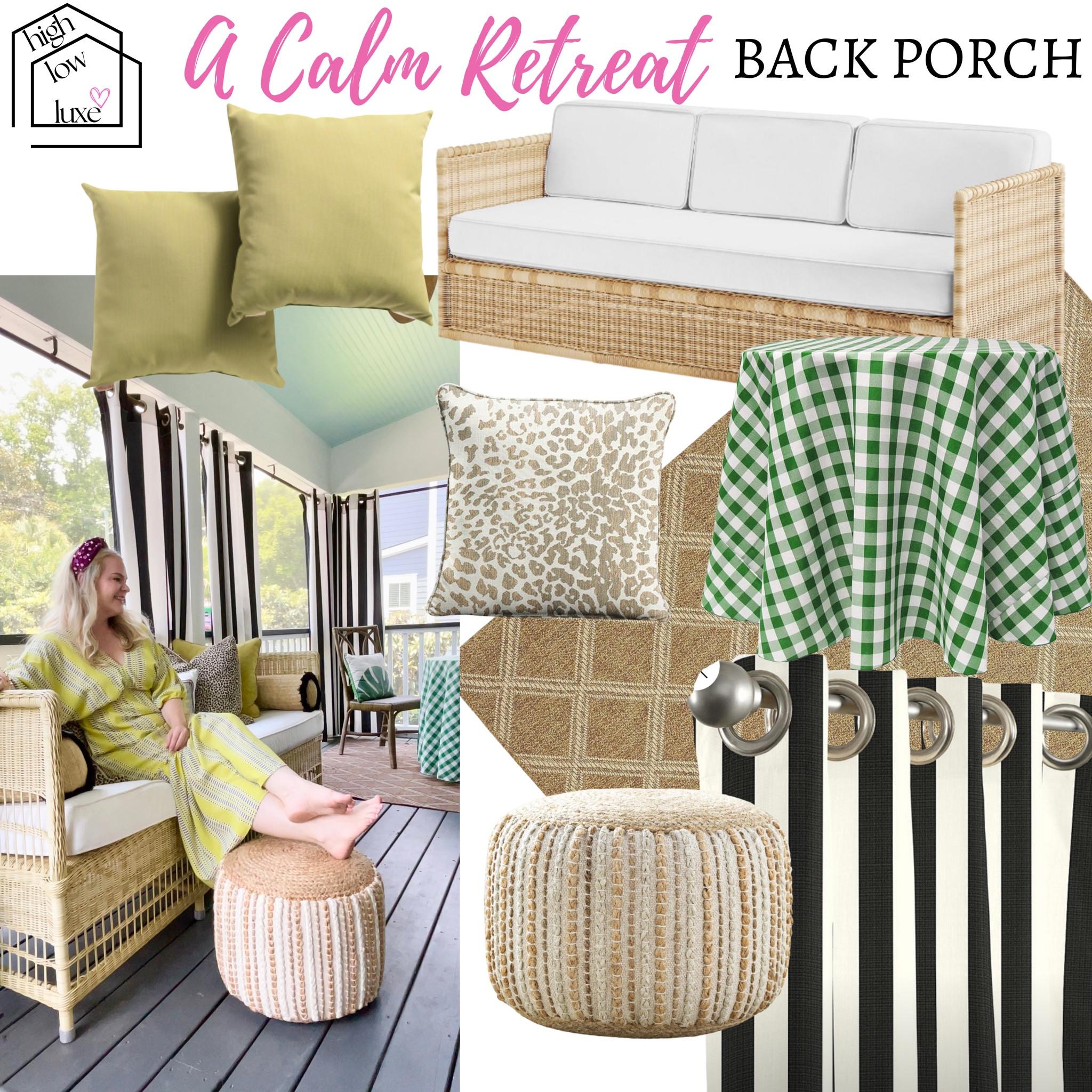 We have a super narrow back porch and with such a tight space we had to find just the right furniture to create an outdoor calming retreat. 

Outdoor Living. Porch Decor

#LTKHome