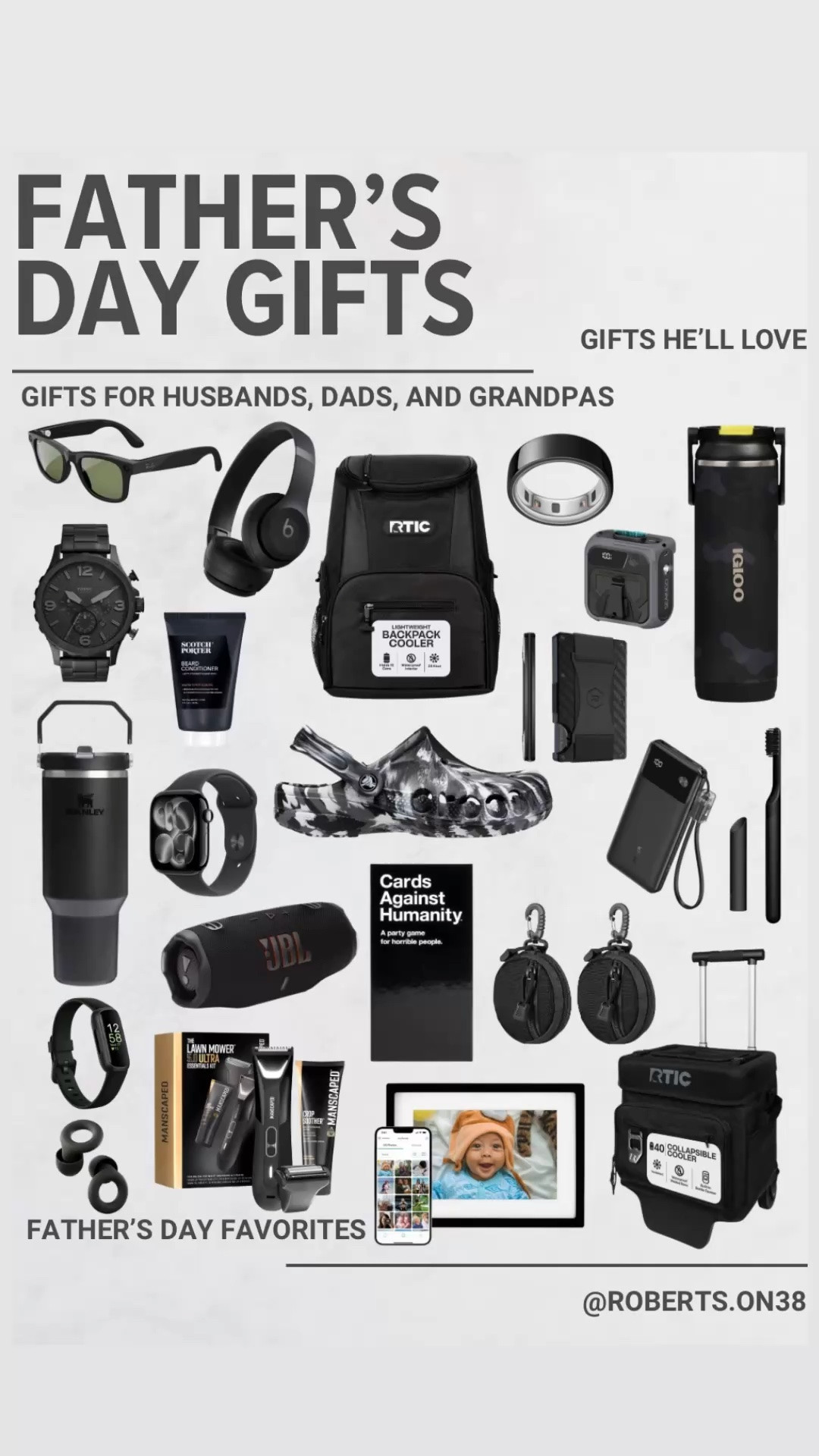 Father’s Day is almost here, and these are the gifts dads actually want.

From tech gadgets and travel essentials to outdoor gear and everyday favorites, this guide is packed with practical finds for husbands, dads, and grandpas.

Father’s Day gift ideas • Gifts for dad • Gifts for husbands • Gifts for grandpas • Tech gifts for men • Outdoor gifts for dad • Practical gifts for men • Gifts he’ll actually use

#LTKMens #LTKmomlife #LTKSaleAlert