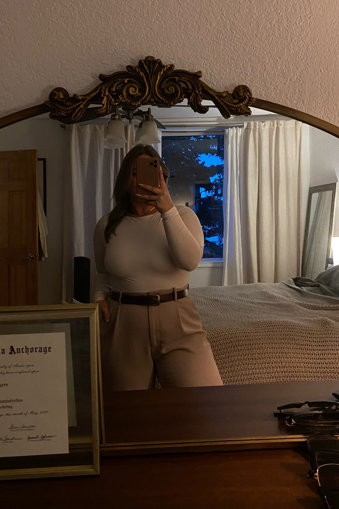 Wearing a M in the bodysuit and a 32R in the trousers 🌸🫶🏼✨

#LTKstyletip #LTKmidsize #LTKworkwear