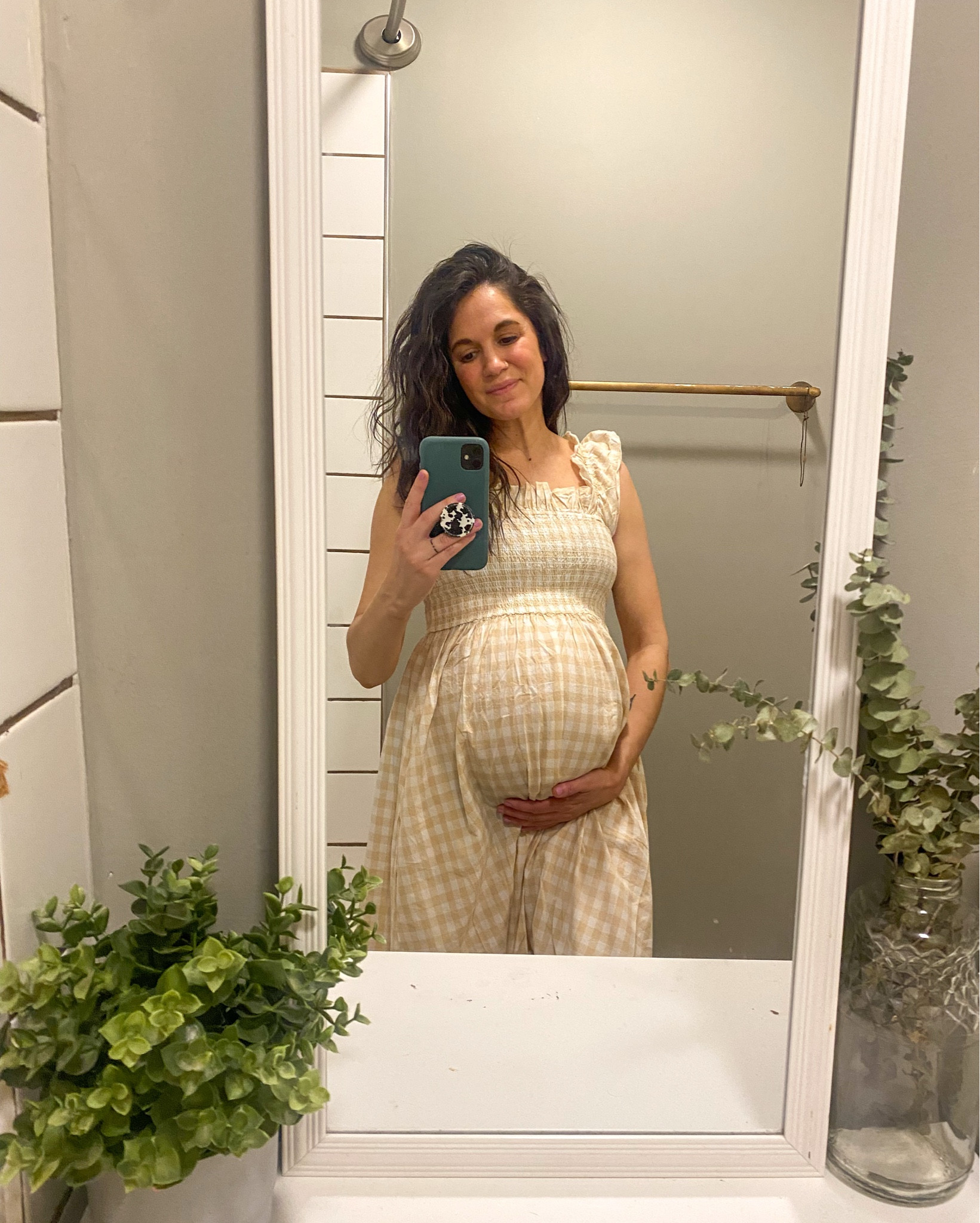 This dress is so perfect for spring / summer! I’m going to wear it for Easter with a denim jacket. It’s not maternity, but it’s perfect to style your bump! Easter style. Maternity style. Summer2025. Spring2025  

#LTKWedding #LTKStyleTip #LTKBump