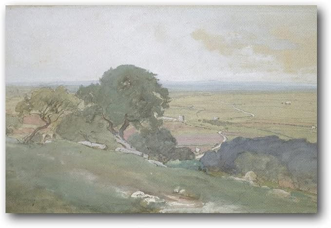 Olive Trees at Tivoli (1873) by George Inness Posters Painting On Canvas Wall Art Poster Scroll P... | Amazon (US)