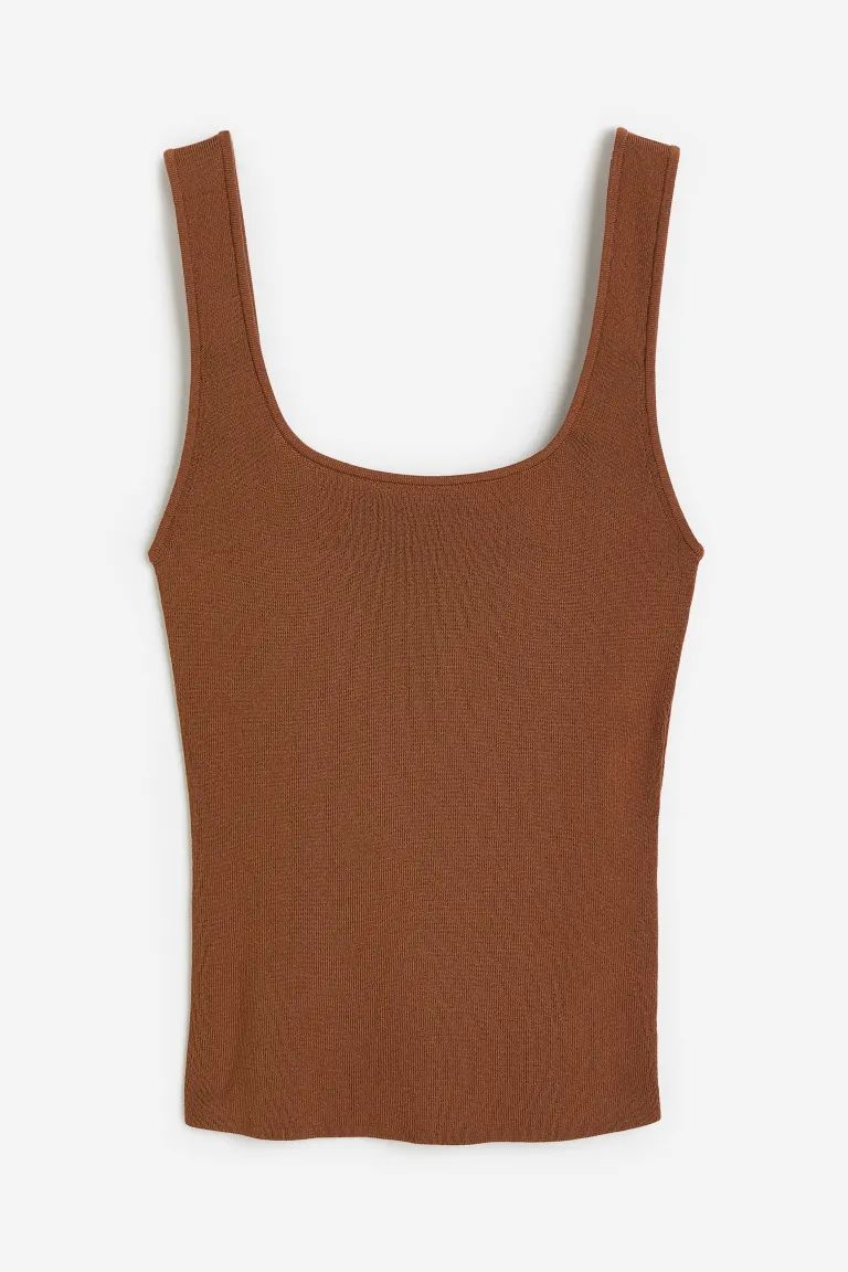 Ribbed Tank Top | H&M (US + CA)