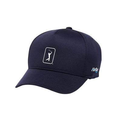 PGA Tour Airflux Mesh Adjustable Golf Hat Cap - Peacoat | Target