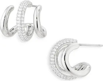 Alma Illusion Hoop Earrings | Nordstrom
