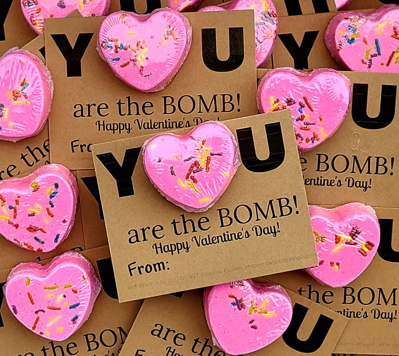 Valentine Bath Bombs, Class Valentines, Classroom Valentines, Valentines Kids Class, Valentines, ... | Etsy (US)
