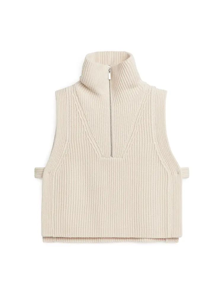 Wool Zip Collar | ARKET