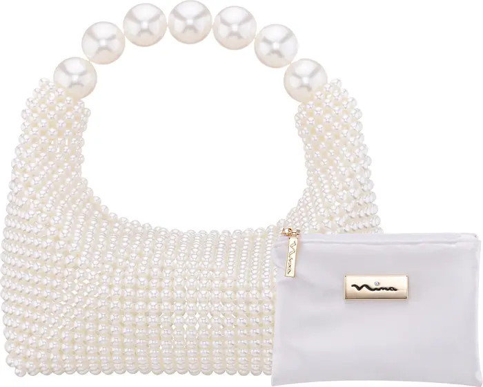 Kiki Faux Pearl To Handle Bag | Nordstrom