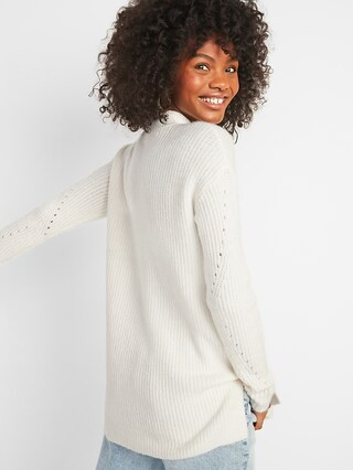 Cozy Textured Tunic Sweater for Women | Old Navy (CA)