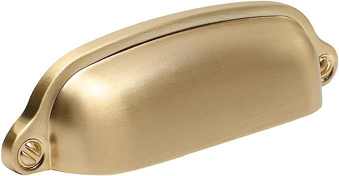 HARPOON Cup Handle Pull 3 Inch(76mm) Drawer pulls Kitchen Cabinet Hardware Ancient European Style... | Amazon (US)