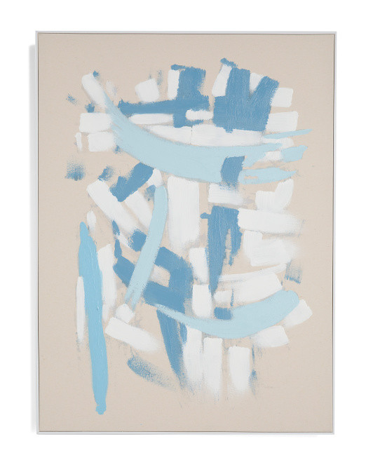 30x40 Abstract Ocean Dreams On Linen Wall Art | Marshalls