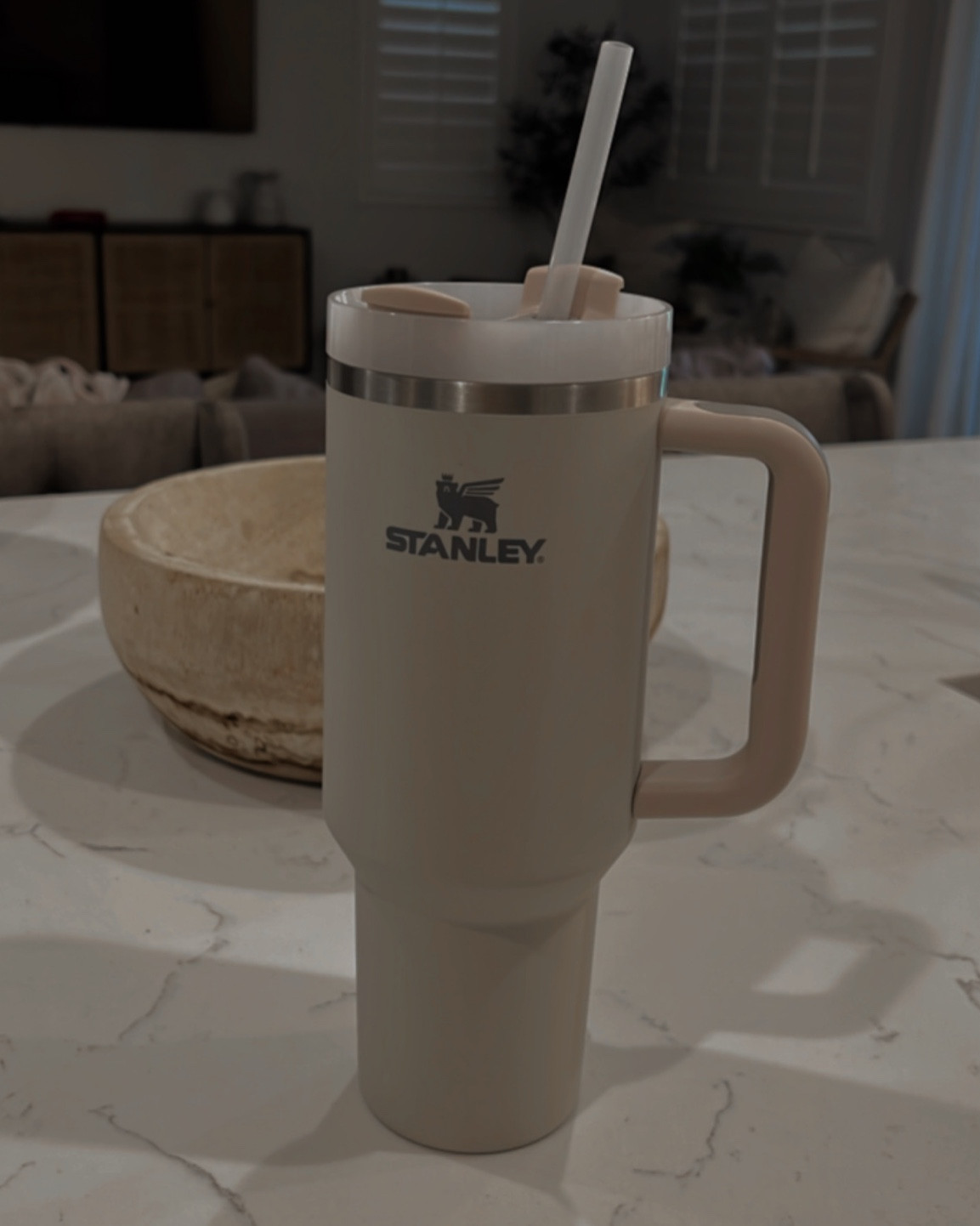 New Year’s resolution was to drink more water. My Stanley makes it super easy! #LTKdrinkware #LTKwaterbottle #LTKneutrals 