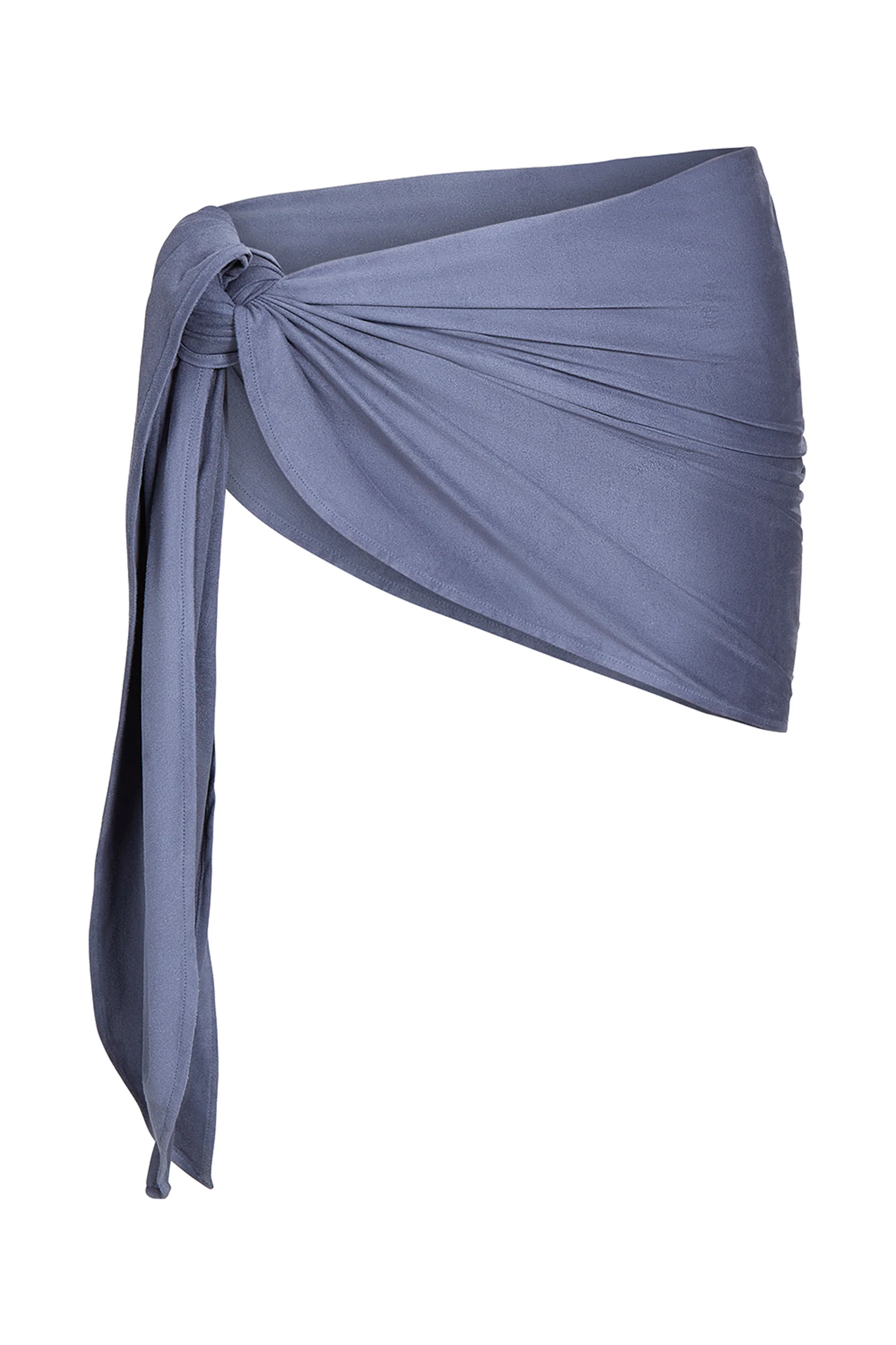 souk wrap skirt in smoke | Tropic of C
