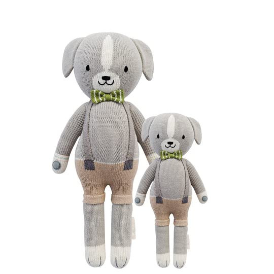 cuddle + kind Noah The Dog Little 13" Hand-Knit Doll – 1 Doll = 10 Meals, Fair Trade, Heirloom Quali | Amazon (US)