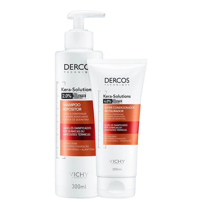Kit Vichy Dercos Kera-Solutions Duo (2 Produtos) | Beleza Na Web (BR)