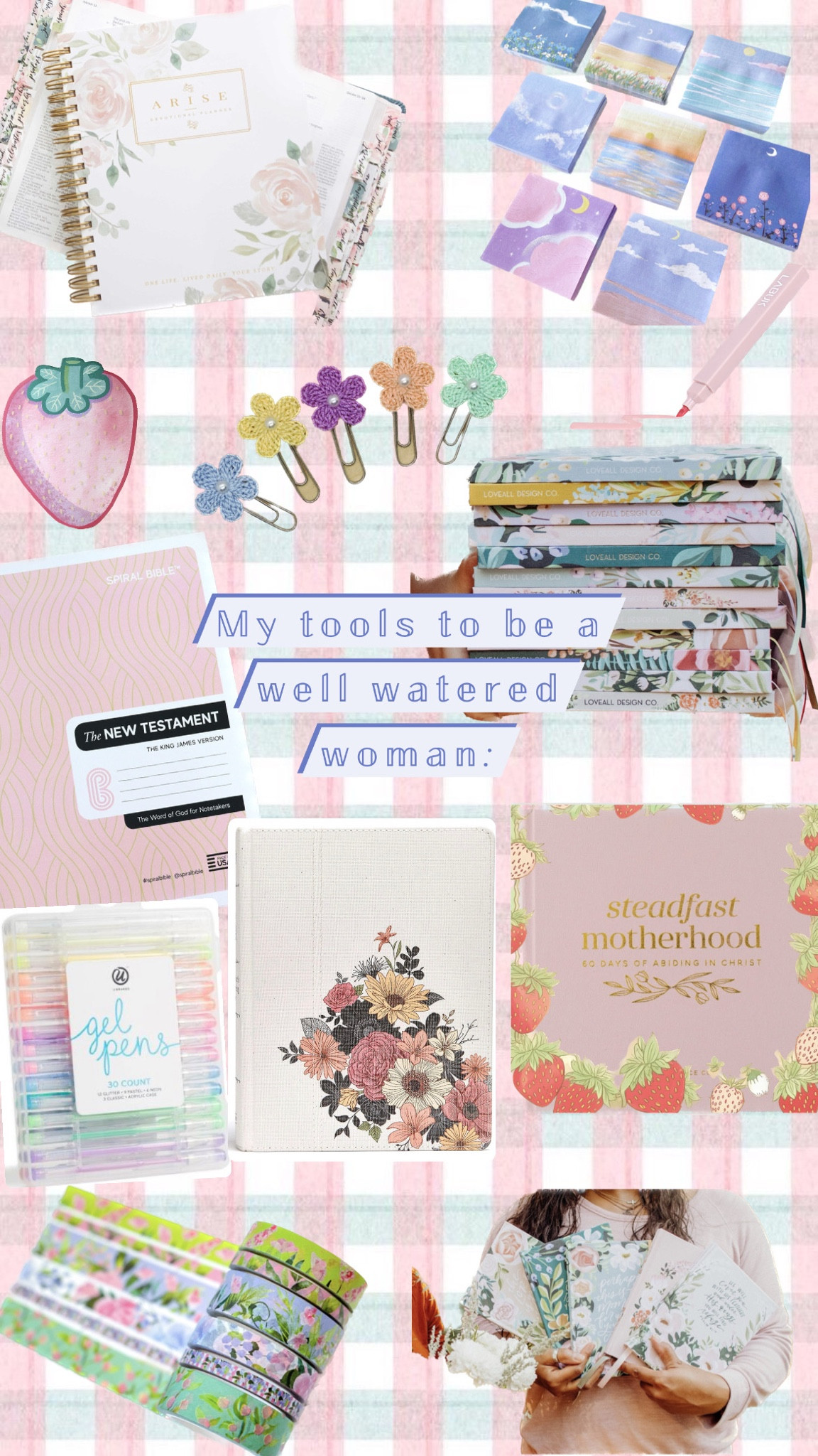 Watering my soul is a priority, especially since becoming a mother. I need to be filled over and over again. These are just some of the things I use to keep me inspired to be in my word. 🩵

#LTKunder50 #LTKFind #LTKGiftGuide