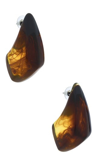 Enorme Drop Earrings in Brown | Revolve Clothing (Global)