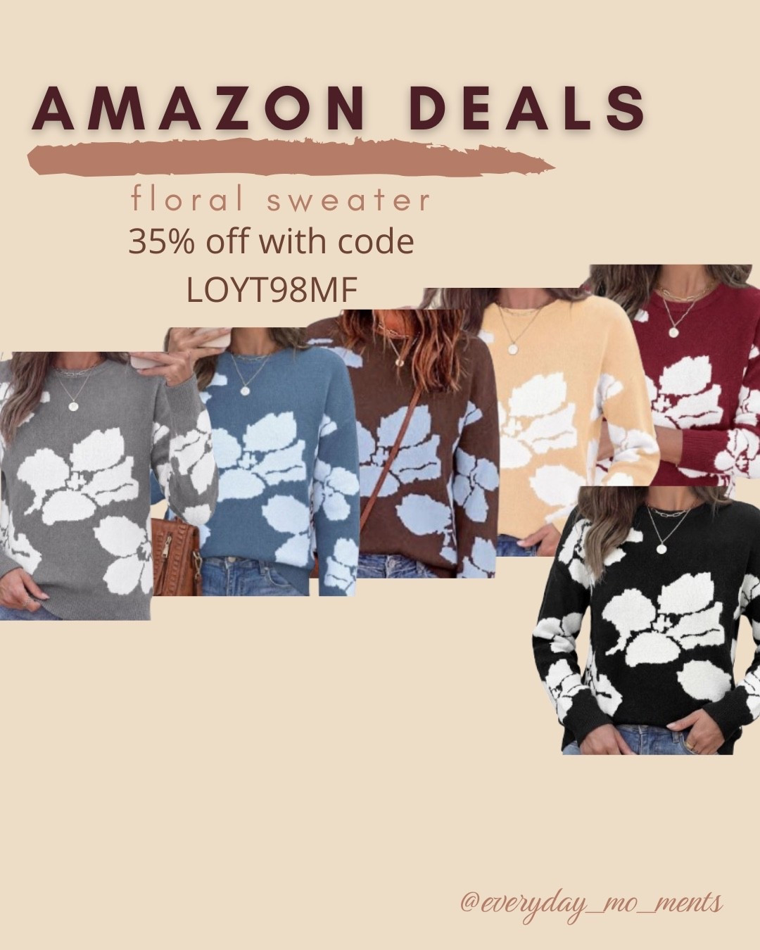 $15 ends 8/26

Amazon fashion
Amazon deals
Floral sweater
Teacher outfit

#LTKSaleAlert