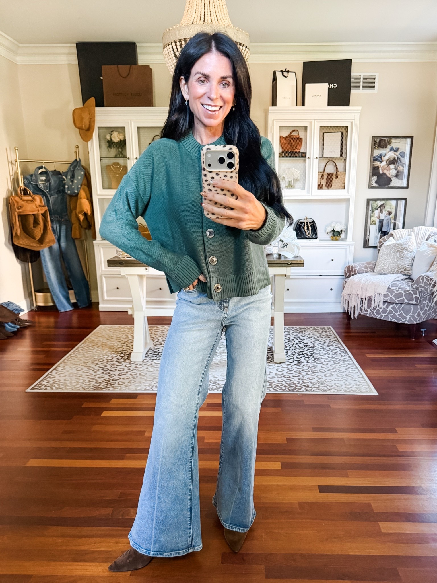 This sweater is 100% cotton and so soft!@onequince

#LTKootd #LTKSeasonal