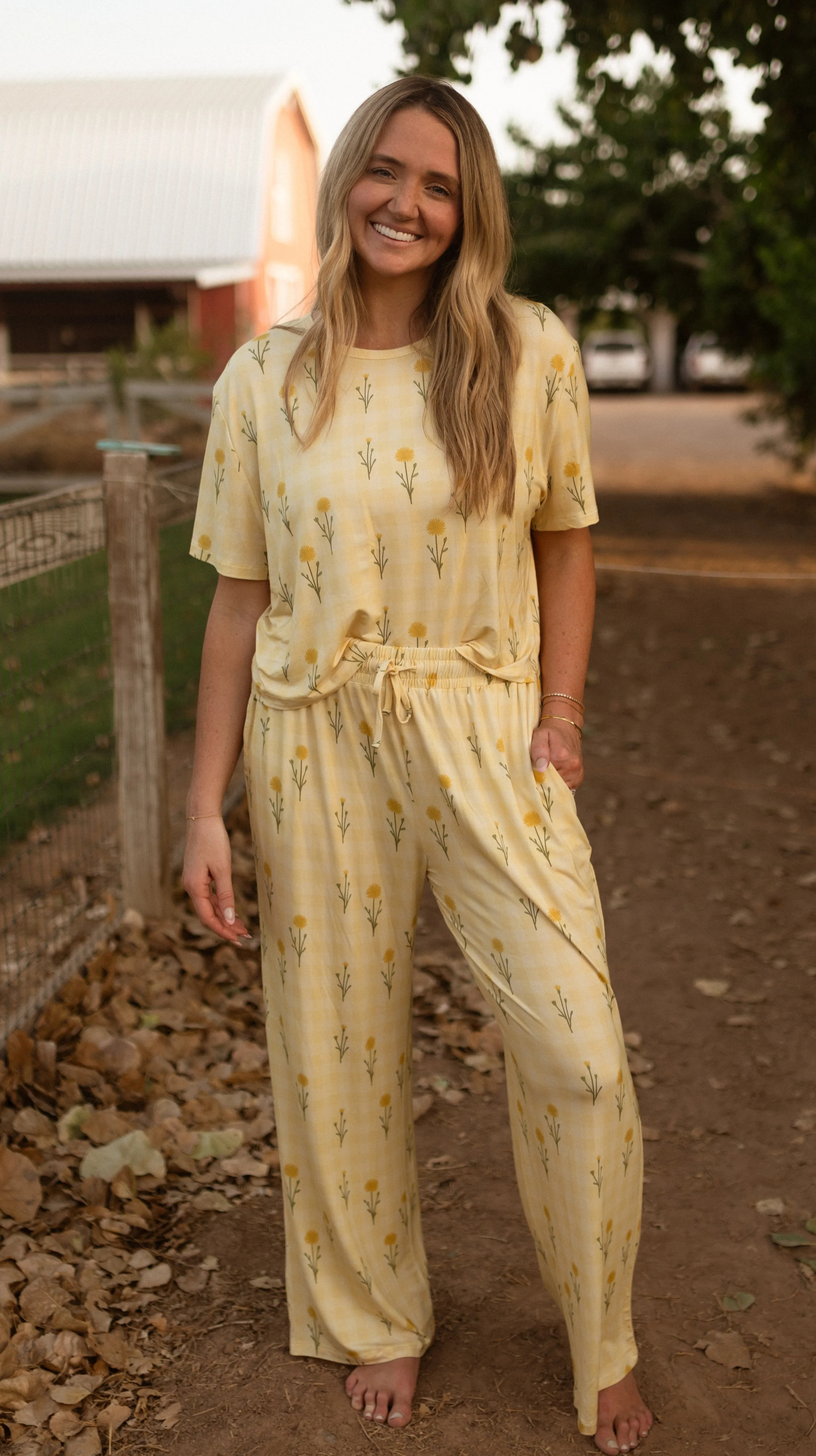 Women’s T-Shirt Set In Nora | Silks Design