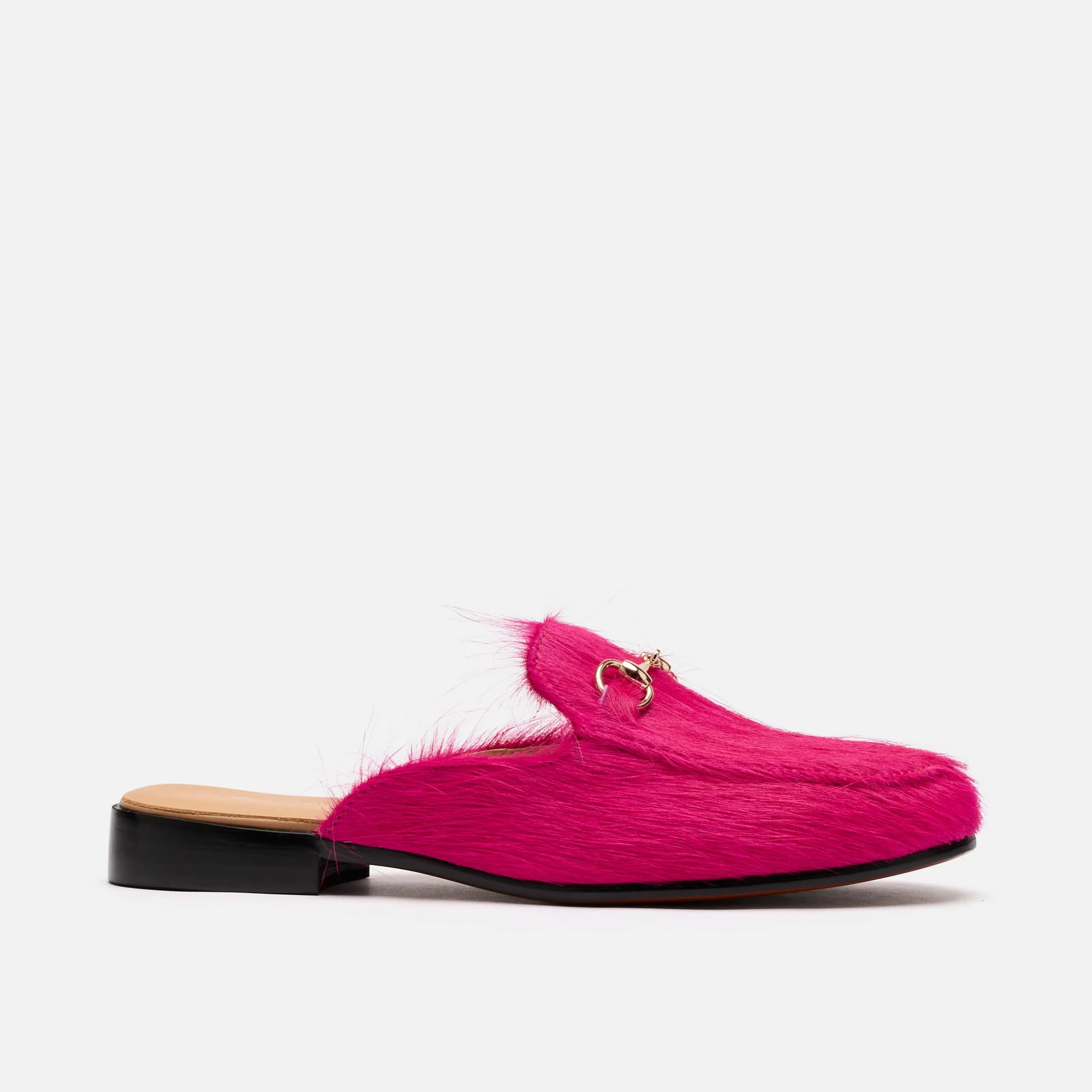 Ms. Del Sol Hot Pink Bit Loafer Mule | Marc Nolan