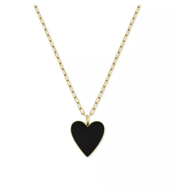 HART Kid's Black Heart Necklace | Janie and Jack