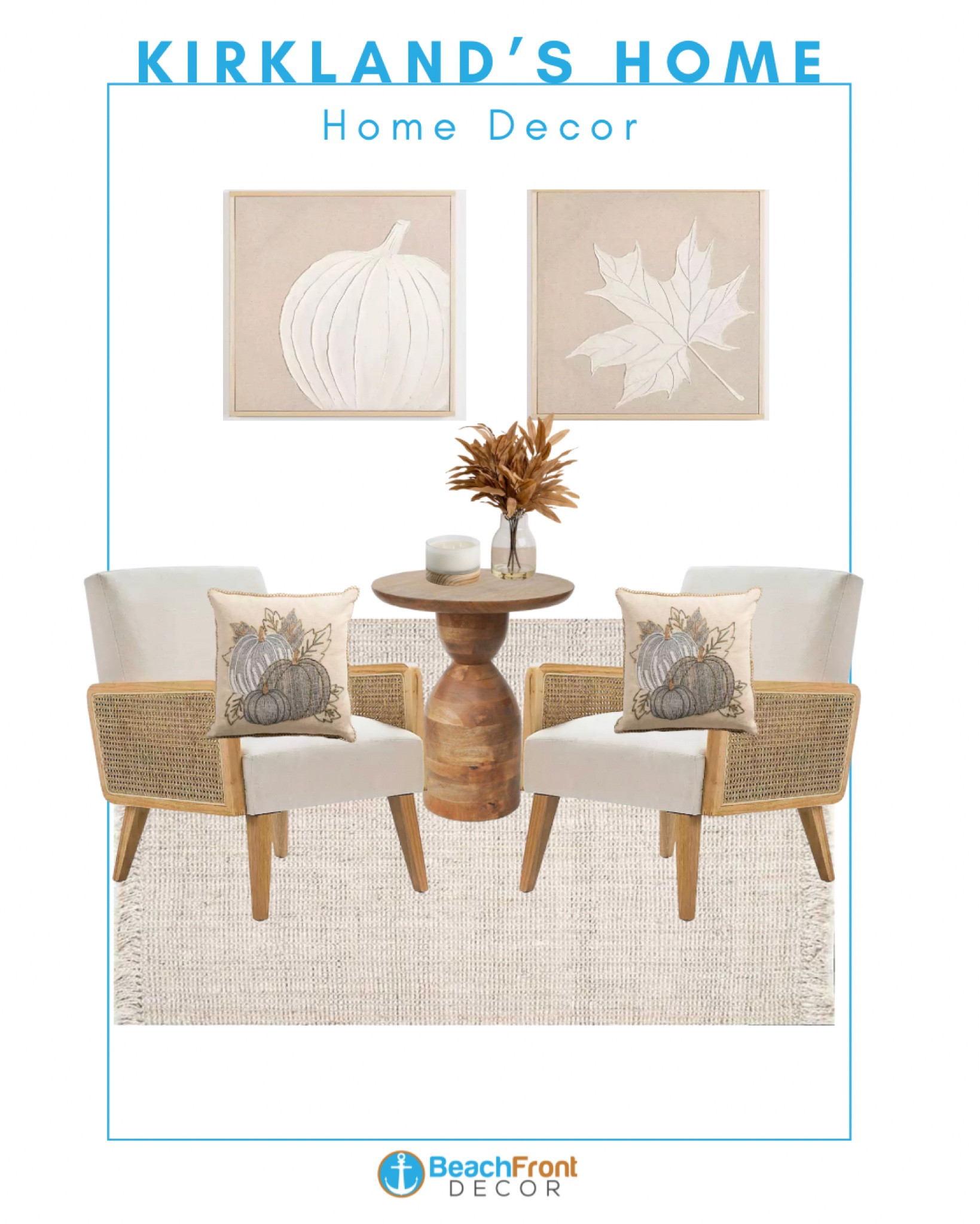 Design Inspo | From a coastal style sitting area to a Fall-coastal style
sitting area 🌾



#LTKhome