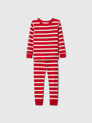 babyGap Organic Brushed Cotton Holiday PJ Set | Gap (US)