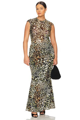 Tegan Skirt in Fall Animal | Revolve Clothing (Global)