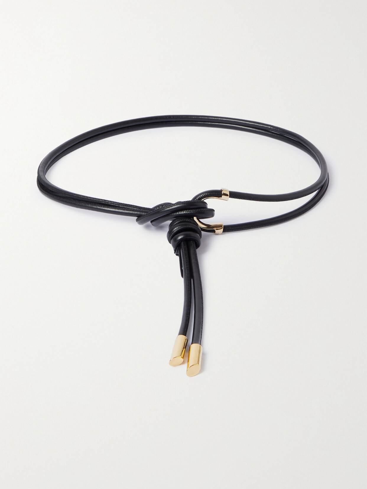 Poppie leather and gold-tone belt | NET-A-PORTER APAC