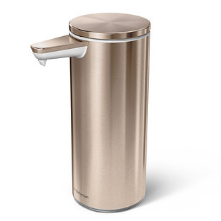 simplehuman® 9 oz. Rechargeable Sensor Pump Rose Gold | The Container Store