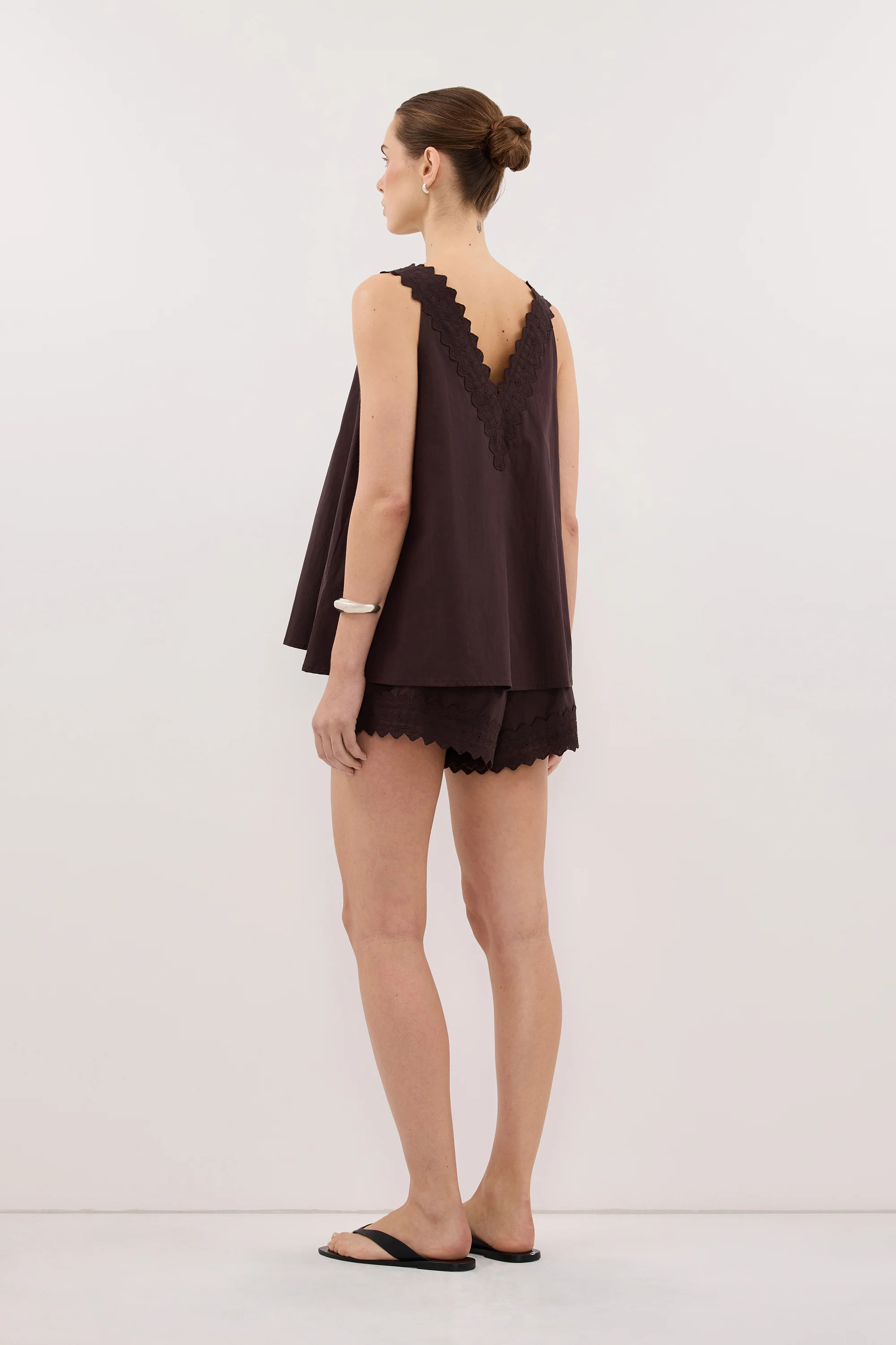 ANNABEL BURNT CHOC SHORTS | DISSH
