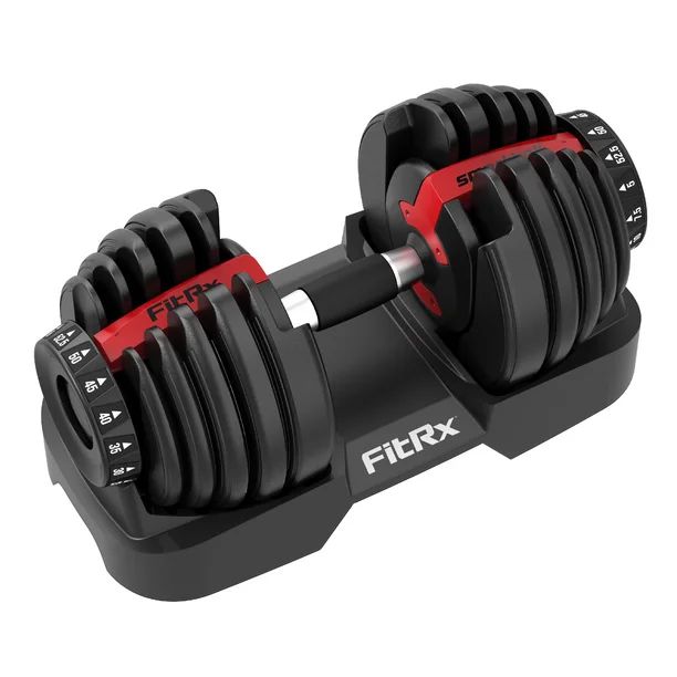 FitRx SmartBell, Quick Select Adjustable Weight Dumbbell, 5-52lbs. | Walmart (US)